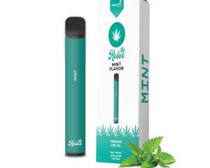 CBD disposable pen 250mg relax 800 puffs mint