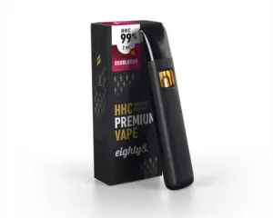 Eighty8 XL Ηλεκτρονικό Τσιγάρο Μιας Χρήσης 99% HHC Bubblegum – 2ml