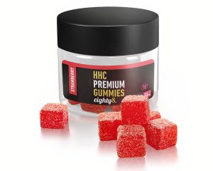 Eighty8 hhc gummies strawberry Hempoilshop