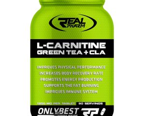 real pharm l carnitine green tea amp cla 90 capsules