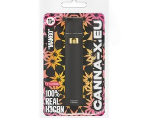 Canna-X Ηλεκτρονικό Τσιγάρο Μιας Χρήσης H3 CBN 91% Mango 1ml