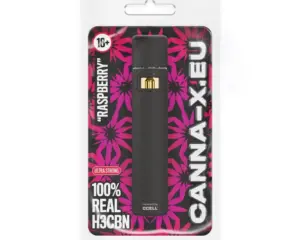 Canna-X Ηλεκτρονικό Τσιγάρο Μιας Χρήσης H3 CBN 91% Raspberry 1ml