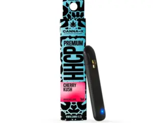 Canna-X Ηλεκτρονικό Τσιγάρο Μιας Χρήσης 99% HHC – 10% HHCP Cherry Kush – 1ml