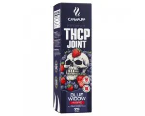 CanaPuff THCP Prerolls Blue Widow 55%, 2g