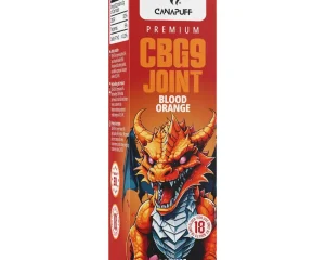 CanaPuff CBG9 Prerolls Blood Orange 50%, 2g