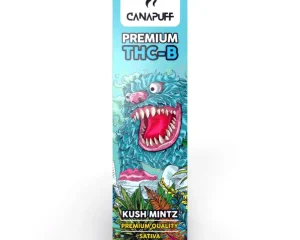 CanaPuff Kush Mintz Disposable Vape Pen - 79% THCB, 1 ml