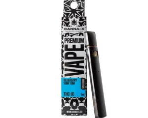 Canna-X Ηλεκτρονικό Τσιγάρο Μιας Χρήσης THC-JD Blueberry Yum Yum 1ml