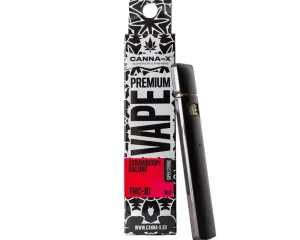 Canna-X Ηλεκτρονικό Τσιγάρο Μιας Χρήσης THC-JD Strawberry Galore 1ml