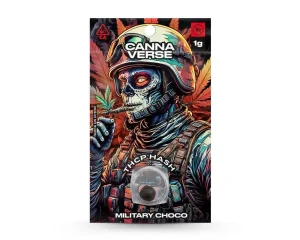 Cannaverse Hash Military Choco – 1γρ.