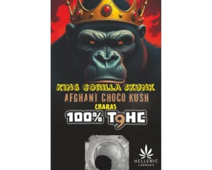 King Gorilla Skunk 100% T9HC Charas Afghani Choco Kush 1gr.
