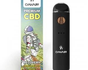 CanaPuff Ηλεκτρονικό Τσιγάρο Μιας Χρήσης Recovery 95% CBD, 1ml