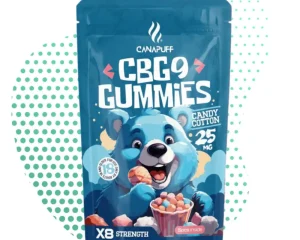 Cbg9 Canapuff Gummies Candy Cotton 1
