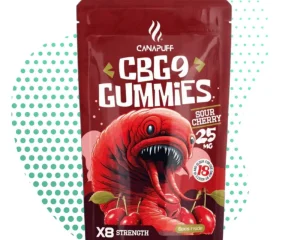 Cbg9 Canapuff Gummies Sour Cherry 1