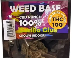 Βιολογικά Προϊόντα Κάνναβης - Είδη Καπνιστού - T9HC, CBD, CBG 205 Weed Base Ανθός Gorilla Glue CBD Punch 1gr