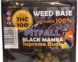 Weed Base Ανθός Pitfall Black Mamba CBD Punch 1gr