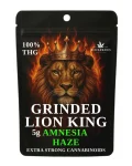 Lion King THG 100% Amnesia Haze 5gr Grinded Flower