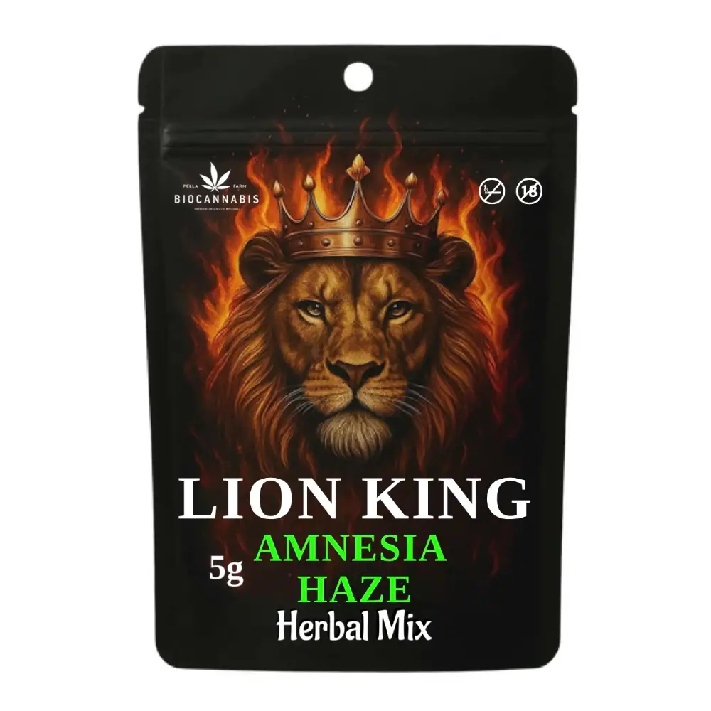 Lion-King-Amnesia-Haze-5gr-Herbal-Mix Lion King Amnesia Haze 5gr Herbal