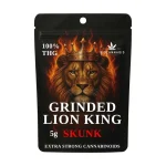 Lion King THG 100% Skunk 5gr Grinded Flower