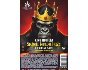 King Gorilla Super Lemon Haze 5g Herbal Mix Gallery 15 Scaled 1
